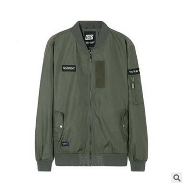 

men's jackets man army green simple baseball thin hooded casual bomber pilot jacket student slim coats outerwear y0kw, Black;brown