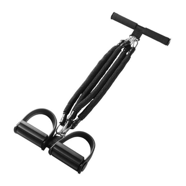 

resistance band pedal fitness elastic tension rope for waist arm leg training