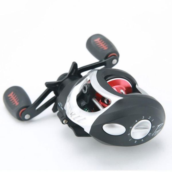 

baitcasting reels fishing reel metal for spinning 17+1bb ratio tackle carp casting bait fake