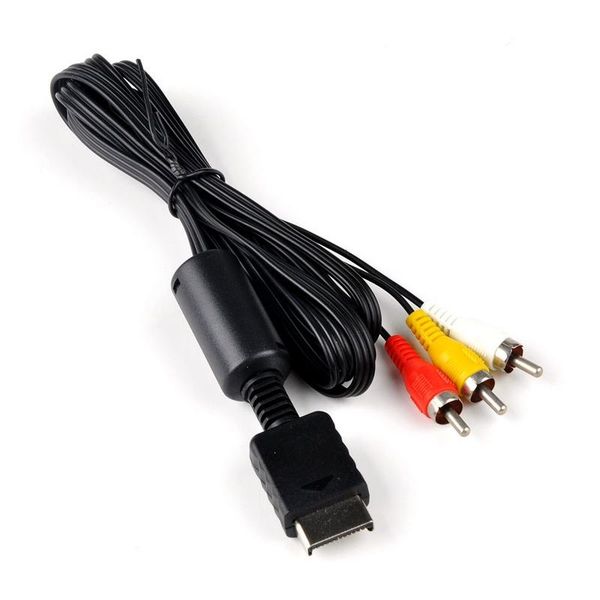 

audio cables & connectors wired infrared wifi 1.8m video to 5 av cable for ps3/ component tv playstation 2 3
