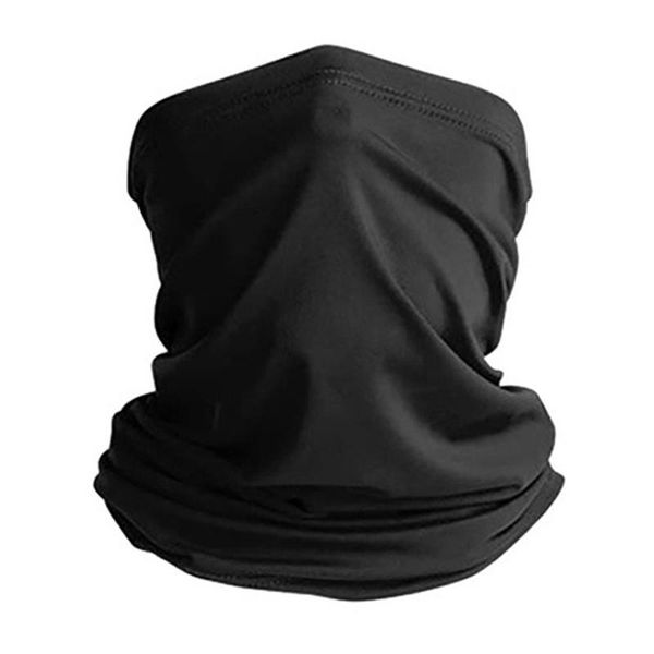

cycling caps & masks 1pcs bandana outdoor washable and reusable mouth face warm windproof product mask camping hiking scarves, Black