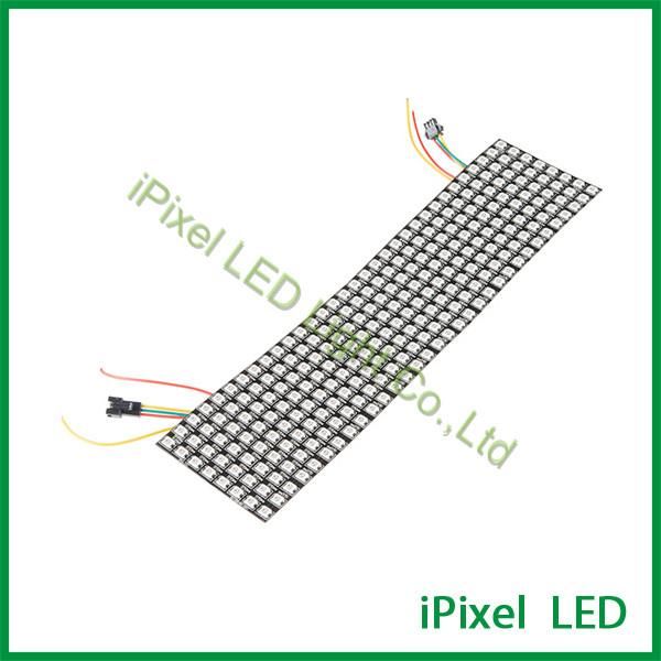 

full color led flexible ws2812b pixel 8x32 screen