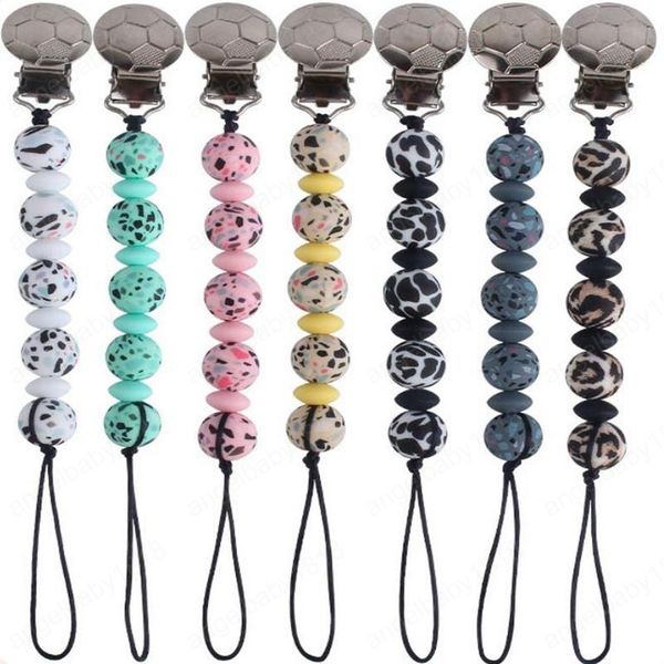 Baby Pacifier CLIPS CLIPS CHIC SILICON LEOPARD BUB WAROOTER CHIP CLIP MANAL PACTIFIER Держатель соска Baby Bite Bear 7 Designs