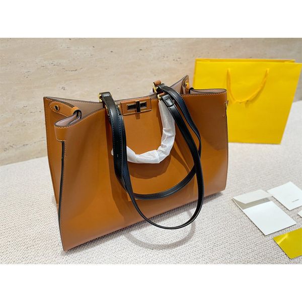

bag shopping bag large capacity fashion imple letter printing commuting to work luxury deigner yw