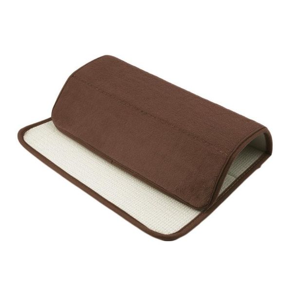 

useful 40*60cm memory foam camping mat bathroom horizontal stripes rug absorbent non-slip folding bath mats new hot