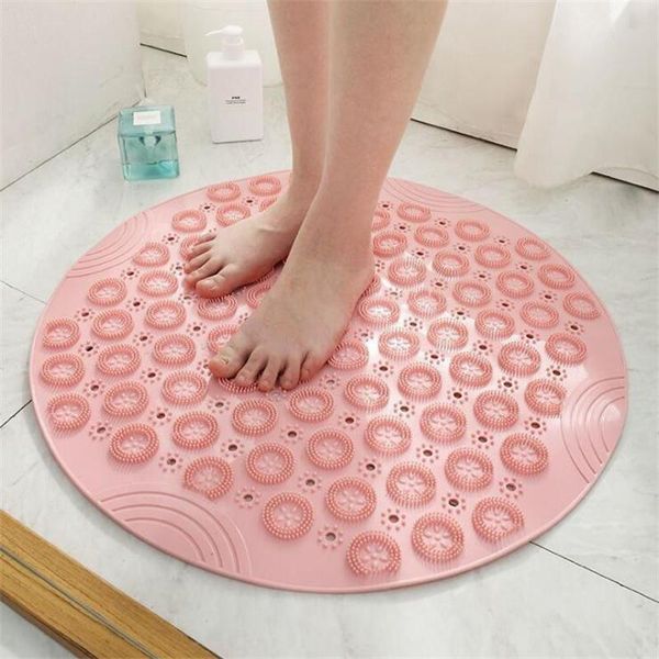 

bath mats non-slip-mat foot-brush shower round pvc dead-skin-point-bead-pad stairs floors safety suction cups gh1212
