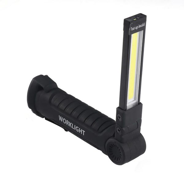 

cob led tactical usb rechargeable torch waterproof work light magnetic lanterna hanging lamp for night lighting
