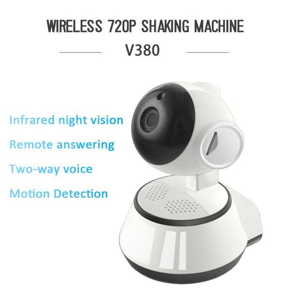 

cameras 720p wifi surveillance camera home security cctv wireless ir night vision monitor robot baby camcorders