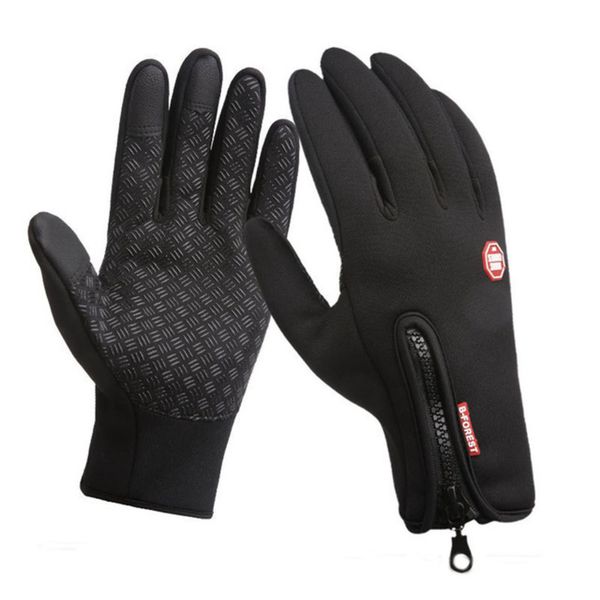 

waterproof warm fishing touch screen snow ski snowboard gloves motorcycle riding winter windser glove, Blue;gray