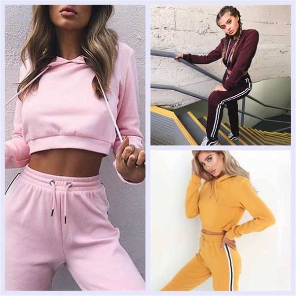 

2 piece set women suit workout clothes long sleeve fitness crop and scrunch butt set 2 piece outfits for women, Gray