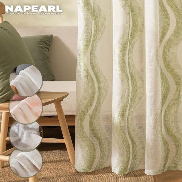 

curtain & drapes sheer curtains geometric window tulle stripe for living room bedroom panels kitchen custom made