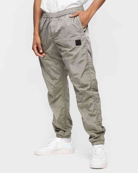 

men's pants metal nylon trouser american men classic street sports pant mens pants loose ykk zipper oversized windproof waterproof brea, Black