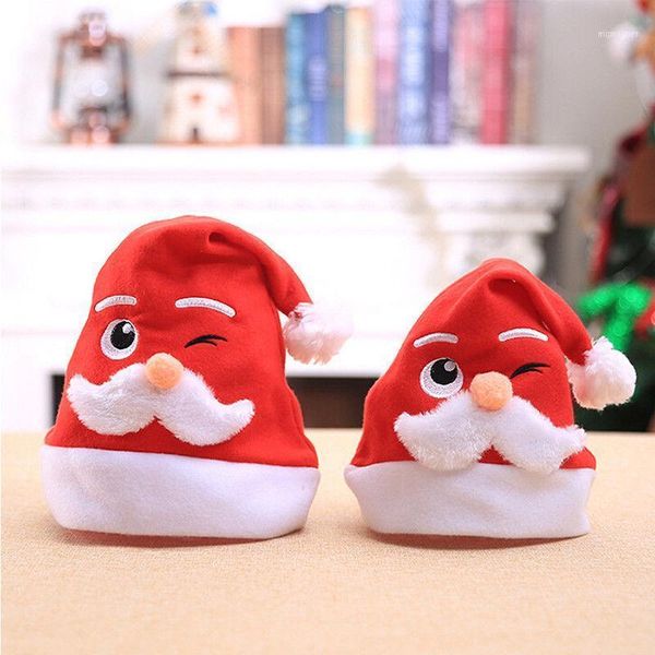 

christmas decorations fashion child hat xmas santa family hats gift for children kid baby1