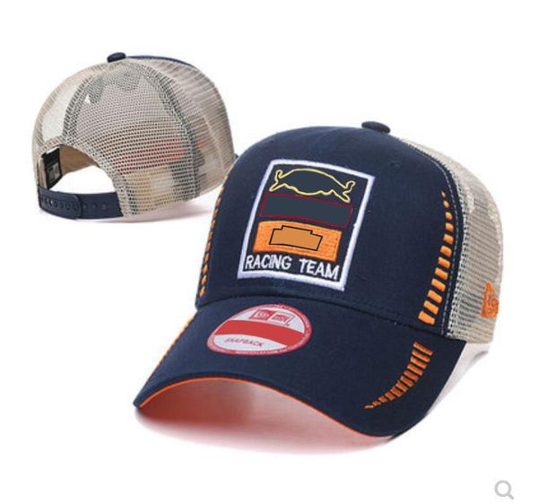 

f1 racing hats for men and women, outdoor sun hats, fashionable baseball caps, with embroidered logo