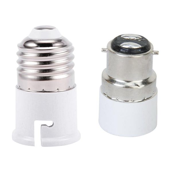 

lamp holders & bases lamo light socket converter screw e27 -b22 b22 to e14 led bulb adapter