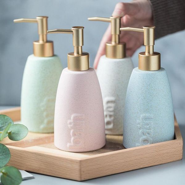 

bath accessory set marble soap pump bottle ceramics shower handwashing fluid washing cup shampoo disppenser press bottles bathroom accessori