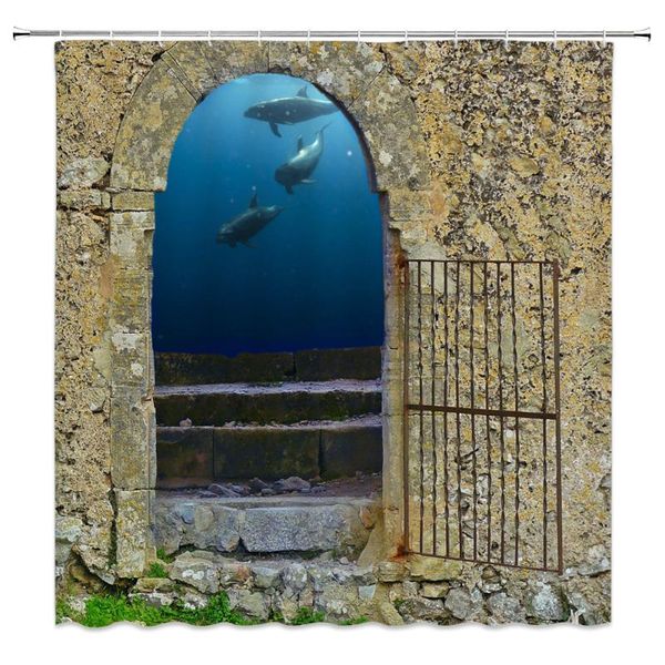 

shower curtains bathroom curtain creative country european and american style bath polyester waterproof