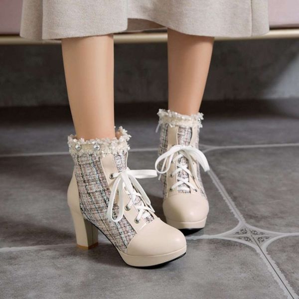 

designer and boots in autumn new winter 2020 women's e, Black