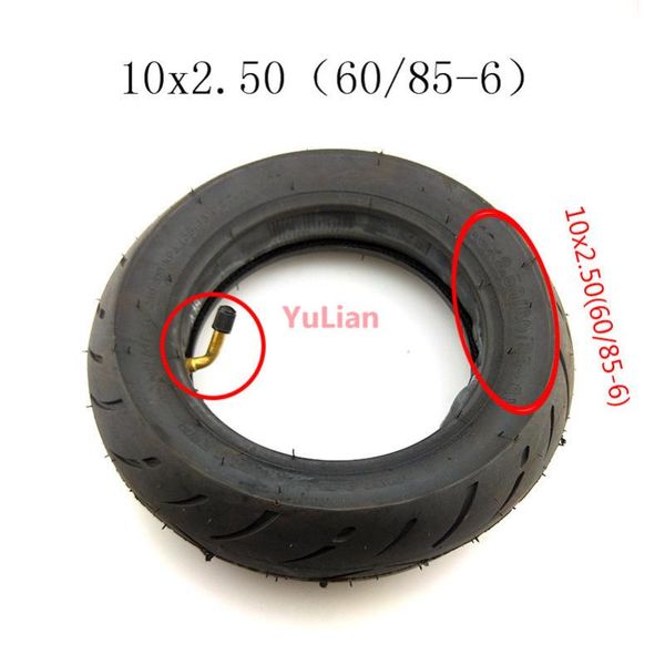 

motorcycle wheels & tires 10 inch tire 10x2.50 60 / 85-6 with inner tube electric scooter balance hoverboard self intelligent