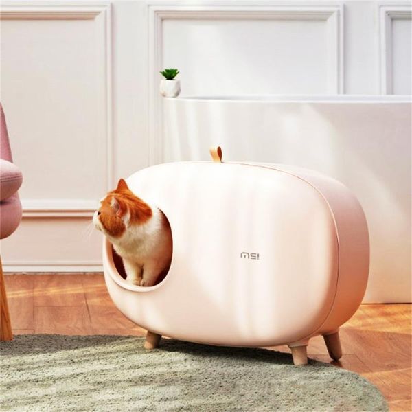 

other cat supplies litter box fully enclosed toilet large integrated deodorant
