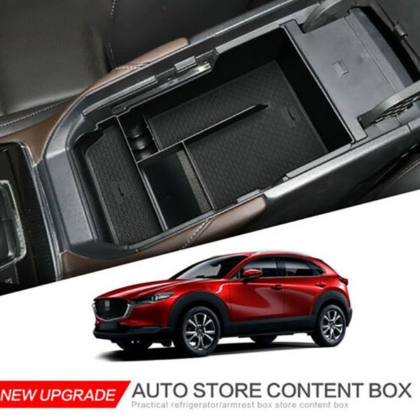 

car organizer central control armrest box storage for cx-30 2021