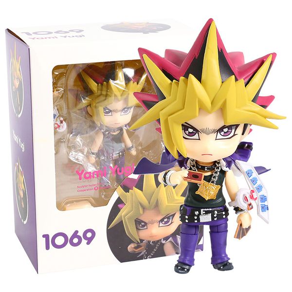 Yu-Gi-Oh! Yami Yugi Muto 1069 PVC Ação Figura Q Versão Figurine Modelo Toy C0220