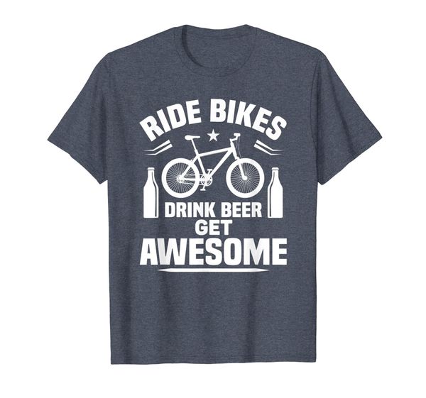 

Ride Bikes Drink Beer Funny MTB Cycling Gift T-Shirt, Mainly pictures