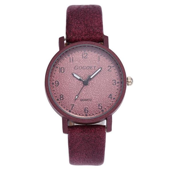 

wristwatches 2021 women fashion pink faux leather quartz watches ladies casual wrist watch female dress clock montre femme, Slivery;brown