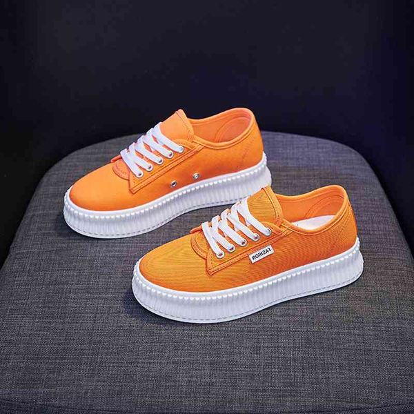 

dress shoes female sporty shoes casual platform, women's soled, vulcanized thick shoes, breathable canvas emn9, Black