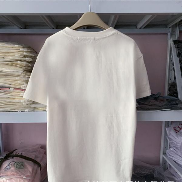 

square mens t shirt flower vintage 100% cotton men women summer fashion print casual street loose man tshirts, White;black