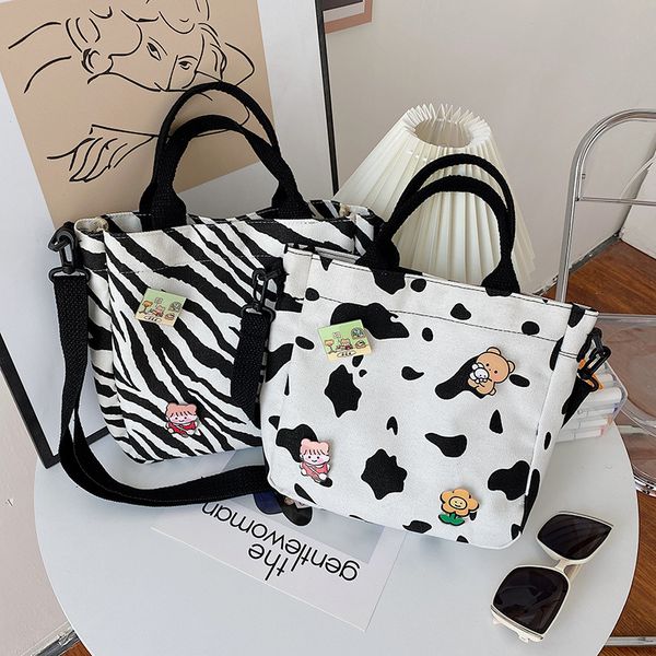 

foreign women's bags trend trade 2021 one-shoulder canvas bag korean fashion new diagonal wbwrv