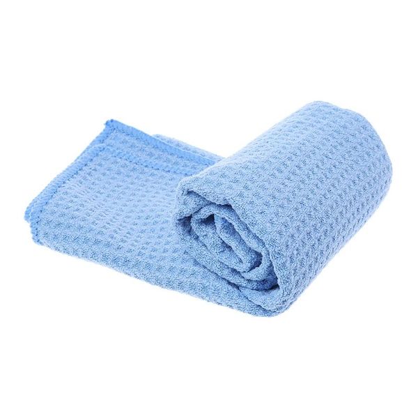 

car sponge microfiber washing towel super absorbent cloth premium waffle weave t21e