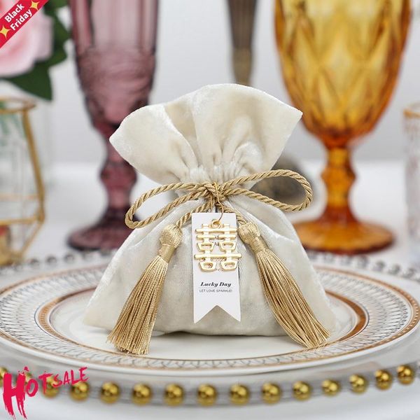 

velvet sugar gift bag creative wedding candy box baby shower boxes for party favors event supplies comestic bags supply wrap