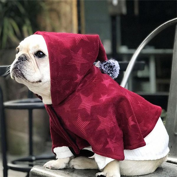 

dog apparel pets product wizard style french bull wear puppy cats clothes cloak