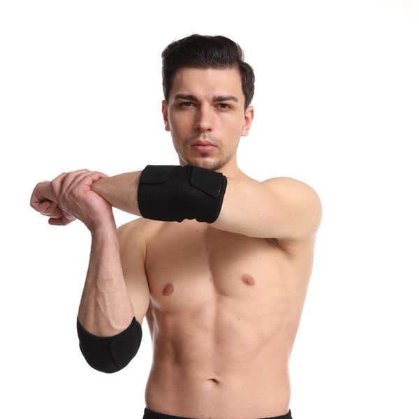 

jianlidunadjustable elbow pad sleeve sport pads for motorcycle & knee, Black;gray