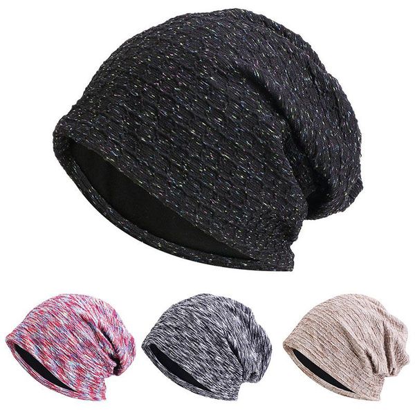 

beanies women warm plus velvet hats solid color windproof pullover all-match stylish neutral comfortable confinement check
