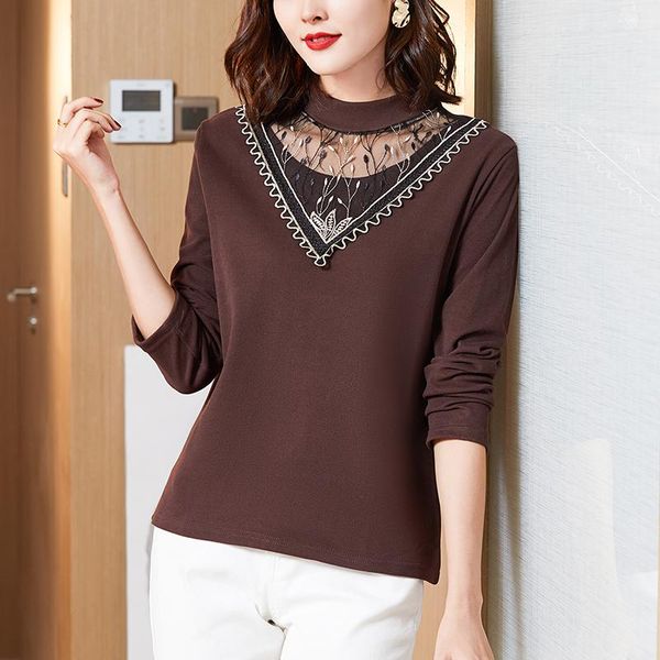

women's blouses & shirts coigarsam blouse women 2021 keep warm blusas womens and, White