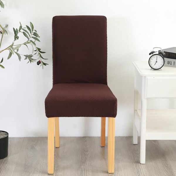 

chair covers super soft fleece fabric cover spandex for dining room/wedding/kitchen/el party banquet