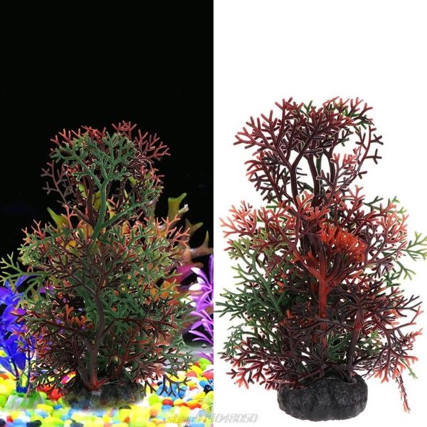 

fish tank aquarium plants artificial coral water grass decoration ornament d15 20 drop decorations