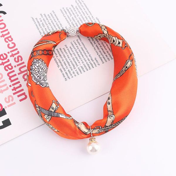 

scarves square scarf hair belt business party lady elegant silk female small soft decorative colorful retro, Blue;gray