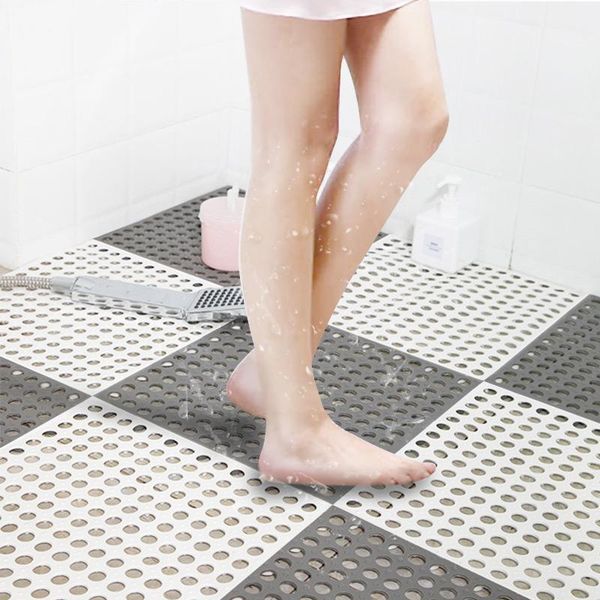 

bath mats bathroom anti-slip are spliced with floor mats. water-proof in the kitchen