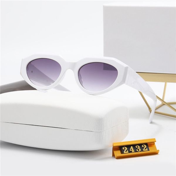 

fashion womans sunglasses cat eye glasses mens sunglass pink gradient, White;black