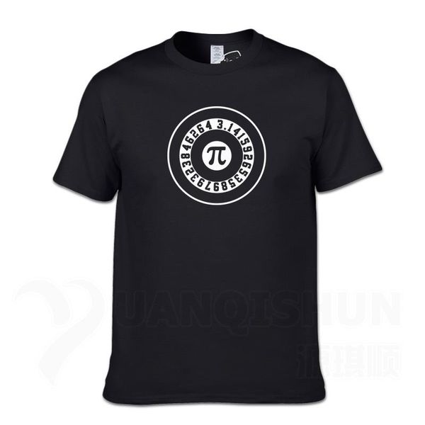 

men's t-shirts pi math novelty t shirt breathable cotton loose tee shirts homme geek style tshirt nerd streeetwear casual men tshirts, White;black