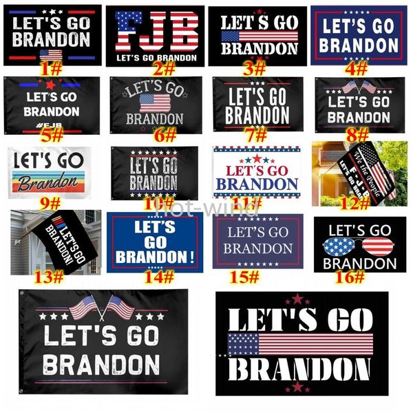 

new 3x5 ft let's go brandon flag for 2024 trump president election flags dhl fast wholesale
