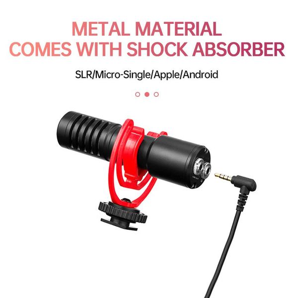 

sgun video microphone universal recording mic for dslr camera android smartphones mac tablet microphones