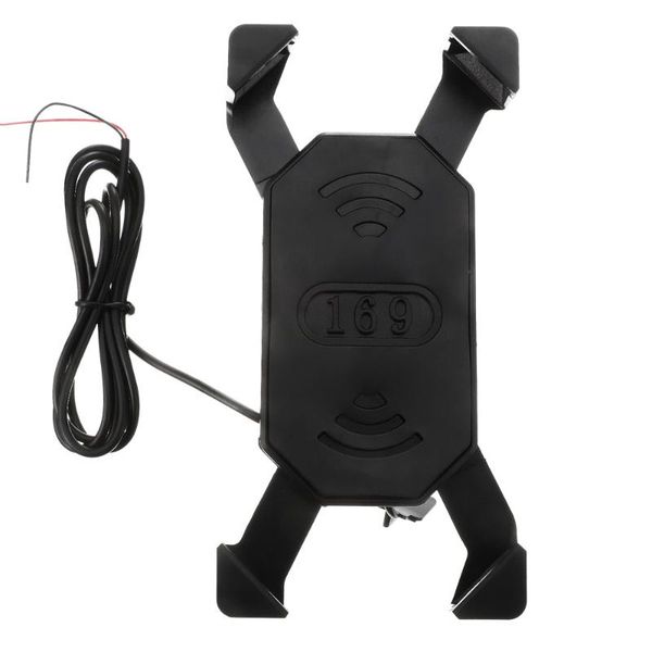 

cell phone mounts & holders motorbike charging bracket practical (rearview mirror)