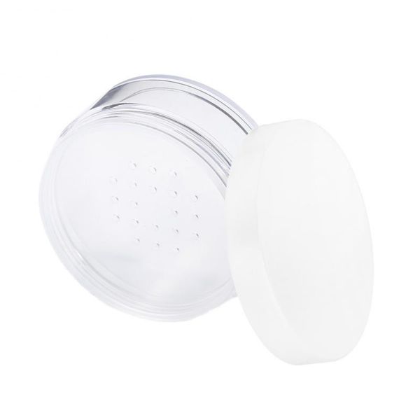 

storage bottles & jars 1pc loose powder bottling cosmetics portable travel leak-proof design transparent can empty container