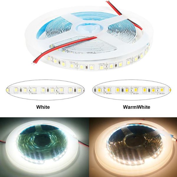 

ultra-bright 2835 smd led strip light 12v 5m/16.4ft 600leds tape flexible ,white warm white strips