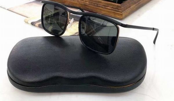 

fashion square sunglasses black gold frame /black sonnenbrille mens fashion sunglasses uv400 protection eyewear wth box, White;black