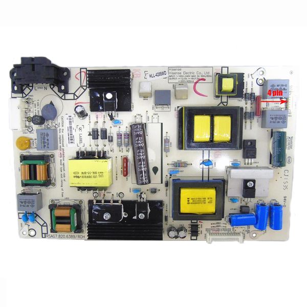 Monitor LCD original fonte de alimentação da fonte de tv rsag7.820.6389 / Roh para hisense LED43,48,49k300U LED50K550us LED50K220 / 50EC290N EC520UA